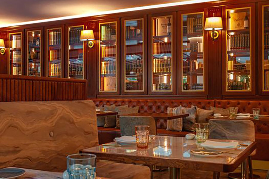 Restaurant au Wine & Books Hotel - ©Wine & Books Hotel