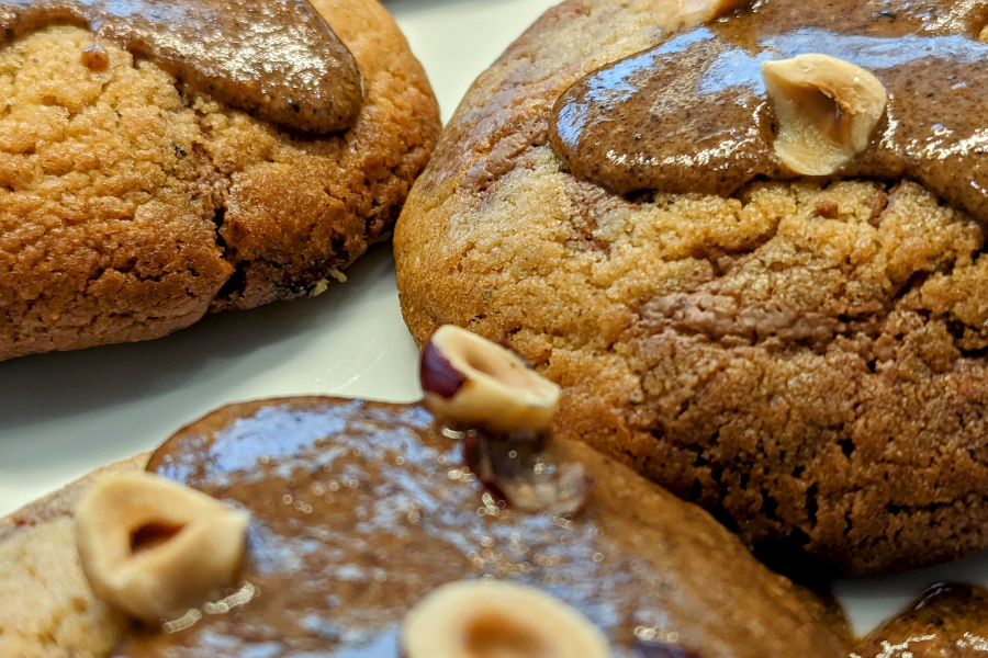 Cookies praliné noisettes - ©Pâtisserie Tasty