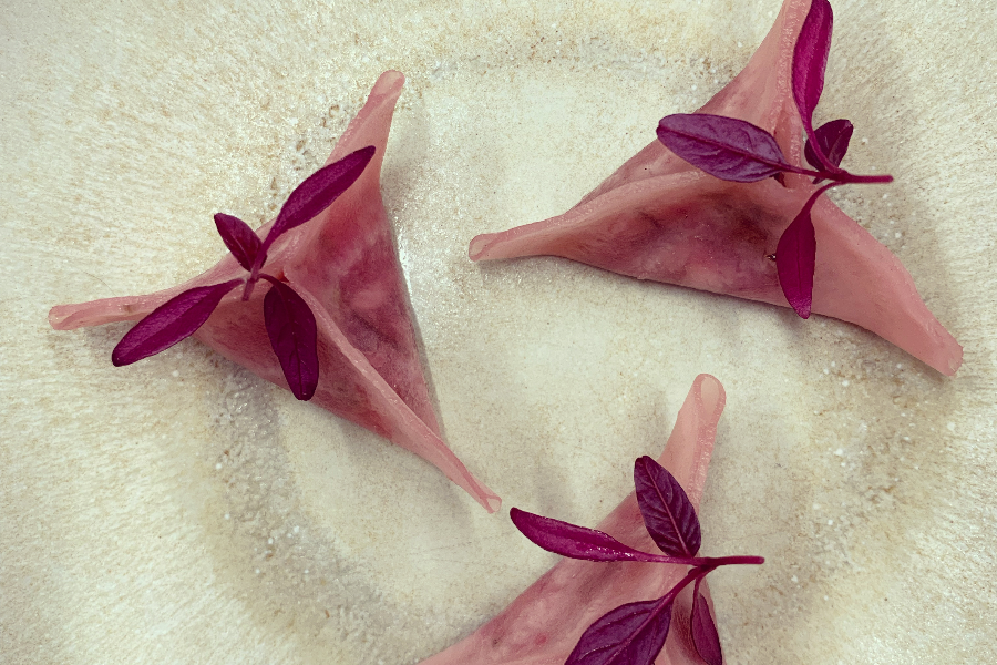 Ravioles de betterave - ©Rest. La fleur de Sel