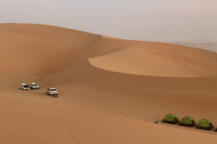 Désert de Liwa, Camping Hola, Unveil Arabia - ©Unveil Arabia, http://unveilarabia.com