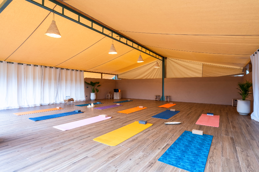 Salle de Yoga