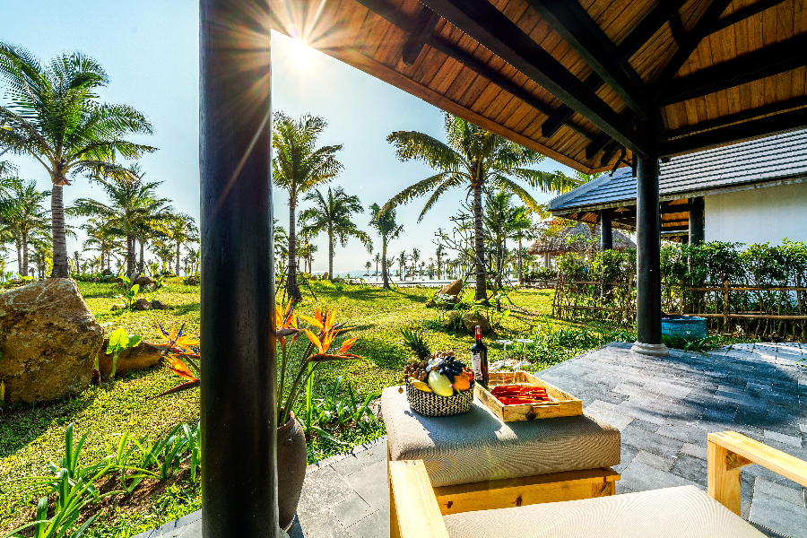 Beachfront wooden Bungalow - Bliss Hoian Beach Resort & Wellness - ©bliss hoian