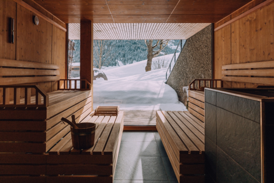 Sauna finlandais - ©©Naturhotel Chesa Valisa