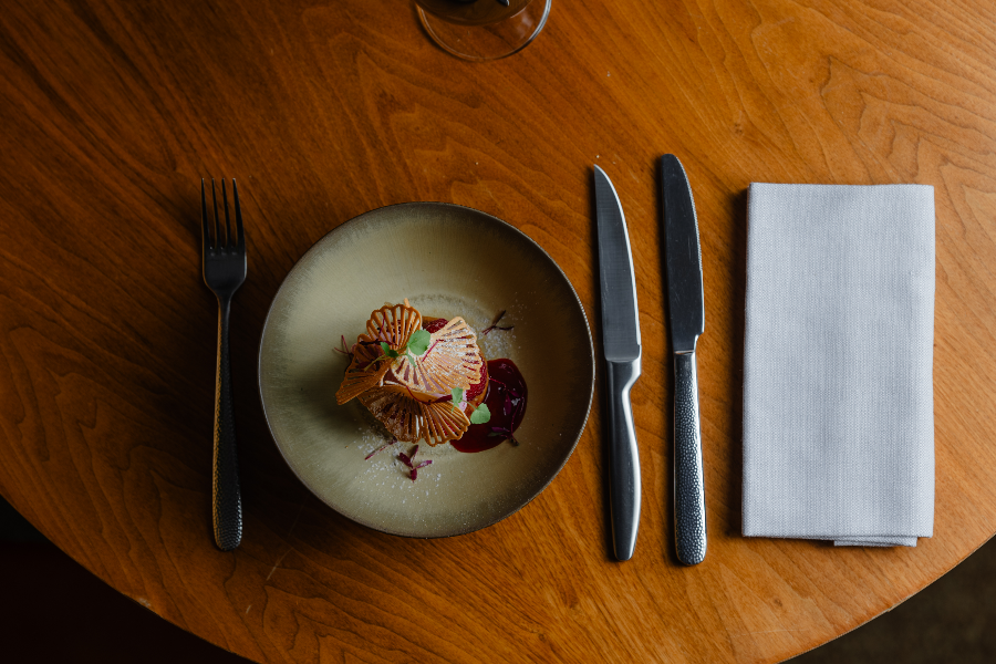 Dessert aux fruits rouges - ©Martin BARON