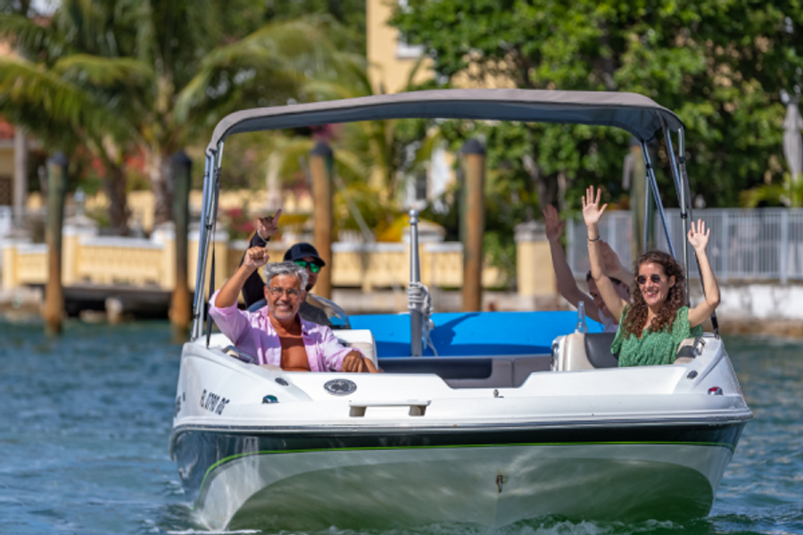 Aquarius Boat Rental, meilleure société de location de bateaux avec capitaine de Miami - ©Aquarius Boat Rental
