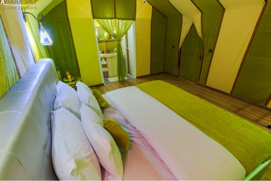 Tente Deluxe Vert - ©Sahara Sky Luxury Camp