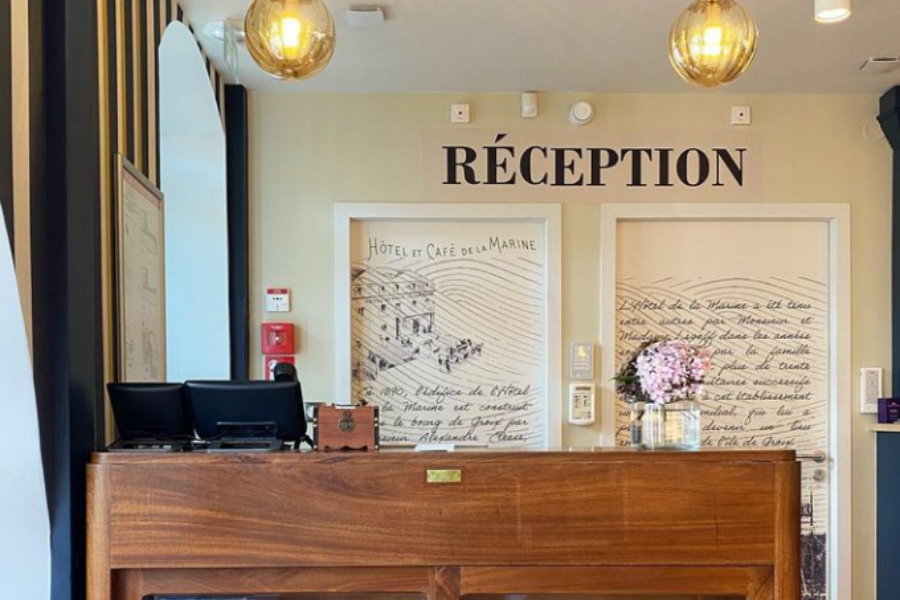 Reception - ©HOTEL DE LA MARINE