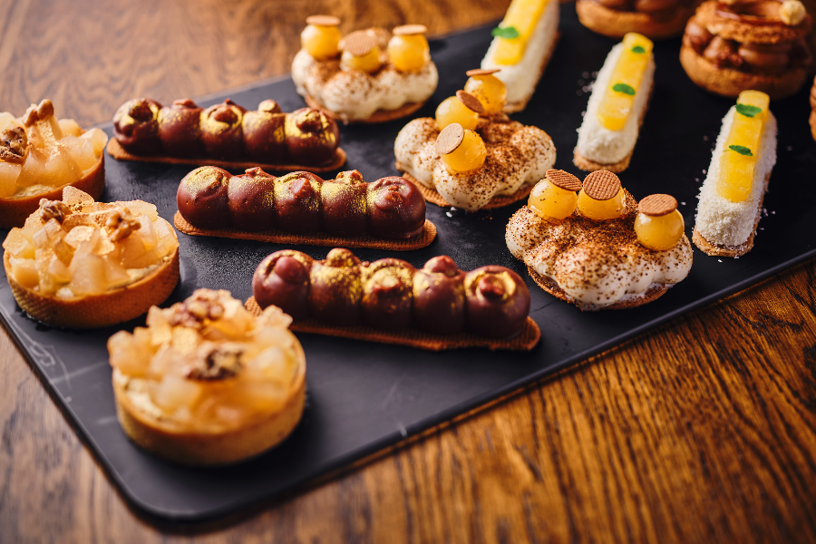 Chariot de desserts