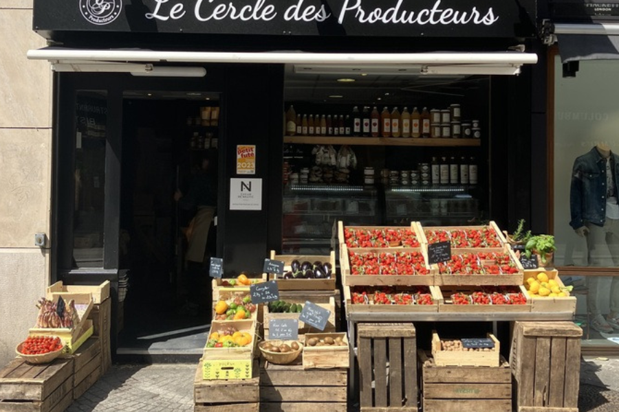 Boutique Rue Gonod - Clermont-Ferrand- Le Cercle des producteurs - ©Anastasie Viala