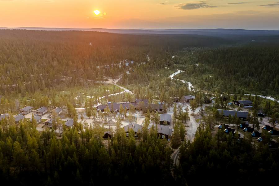 wilderness hotel muotka summer