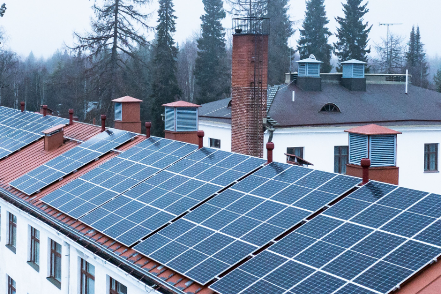 ECO Solar panels - ©hotel Metsähirvas