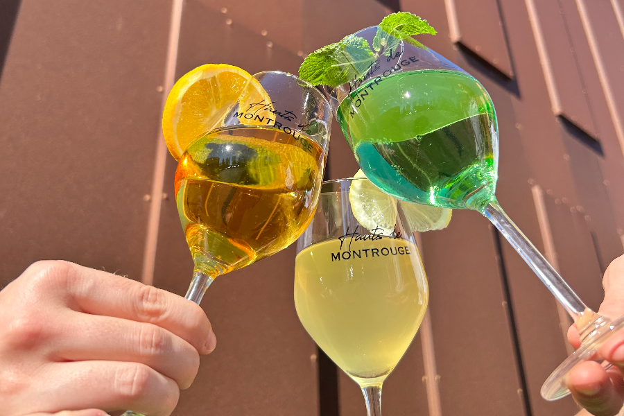Cocktails liqueurs Orange Citron et Menthe par les Hauts de Montrouge
