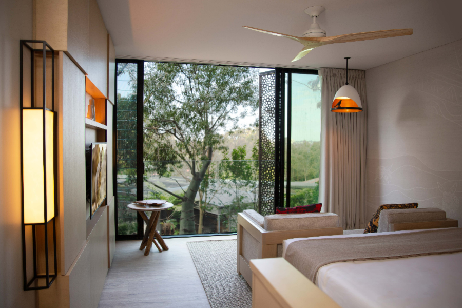 Bushland view room