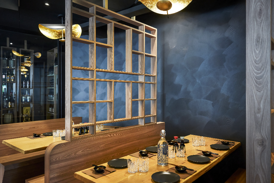 Intérieur du restaurant le katana a la tronche - ©Emmanuel Spassoff