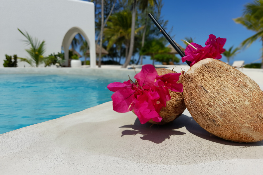 Fresh coconut - ©Kijani Beach Villas