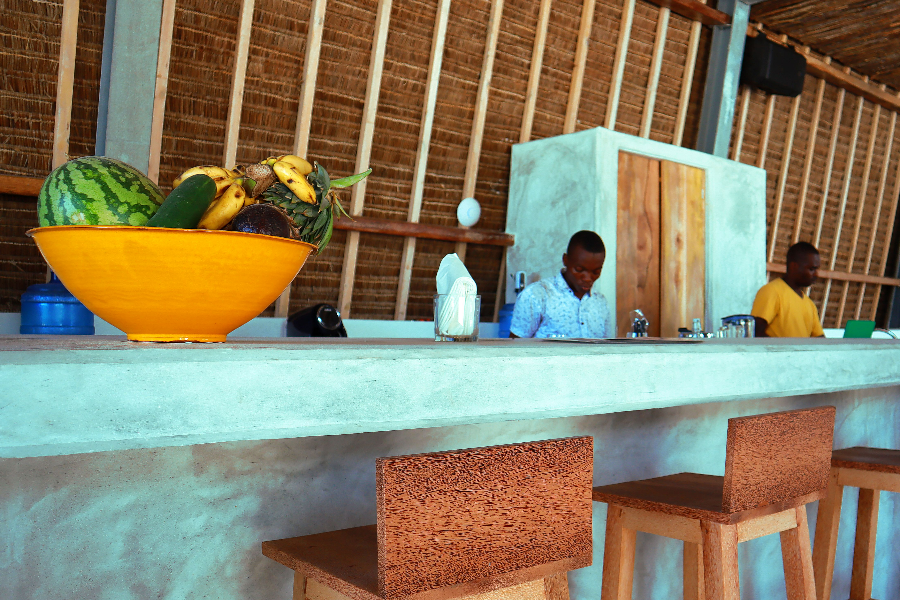 Our bar - ©Kijani Beach Villas