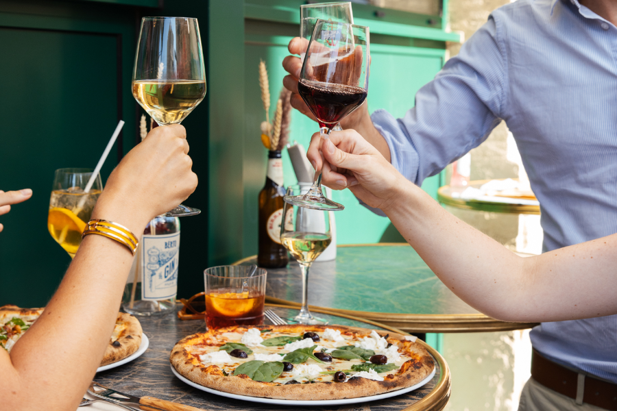Apéro, pizza