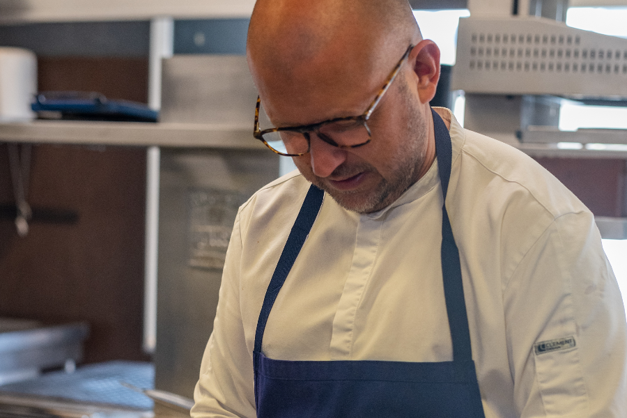 Olivier Barbarin, chef du restaurant Magma - ©Dans la lentille de Mlle Deufre