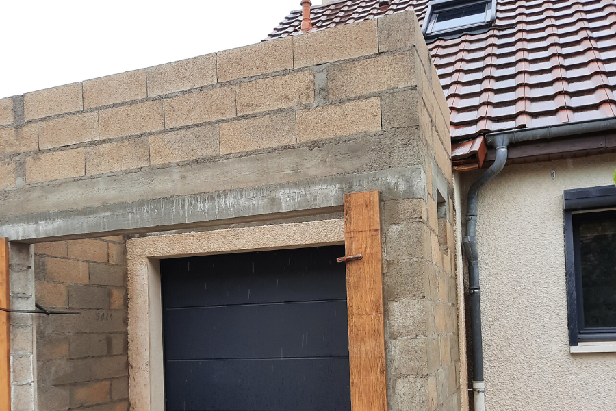 Agrandissement de garage