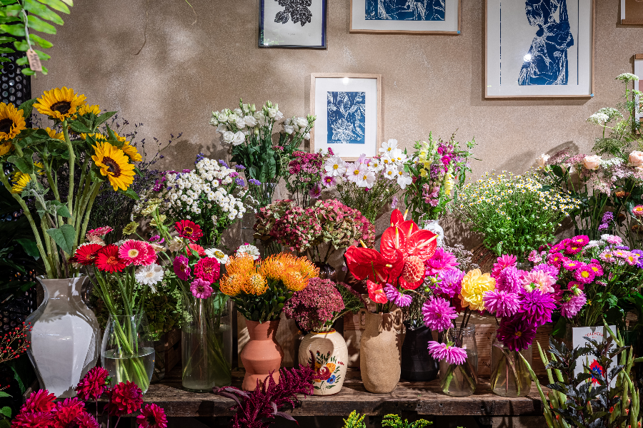 Fleurs françaises chez Maison Tulipe - ©Le Photographe Ambulant