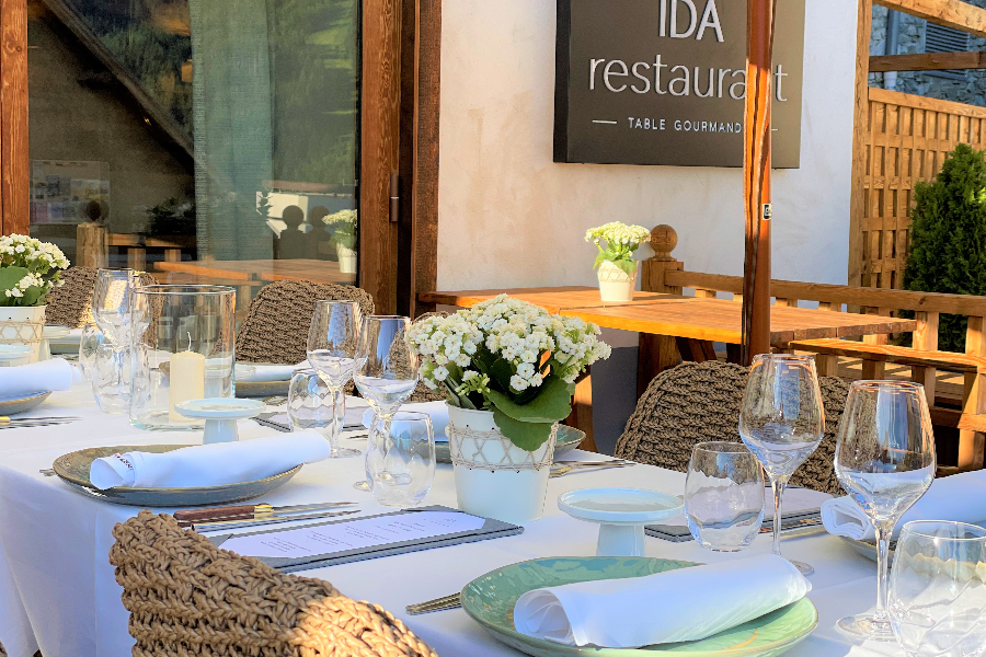 Terrasse Restaurant IDA - ©Restaurant IDA