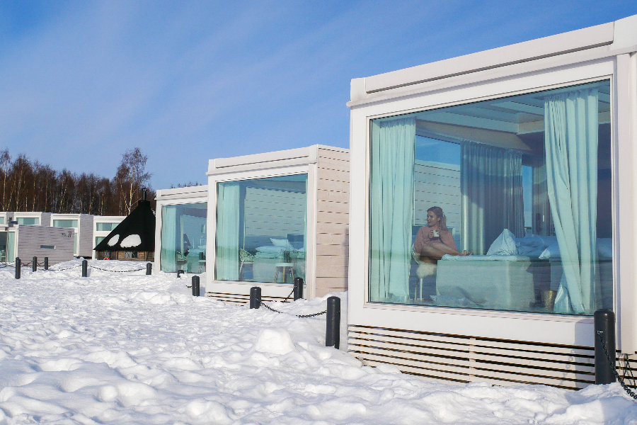 sea glass villa en hiver - ©kemiexperience365