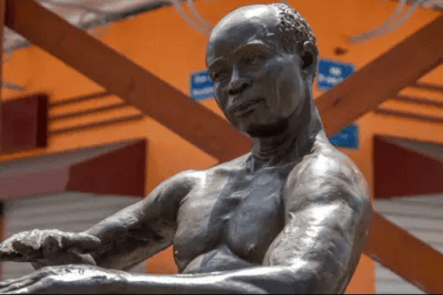 Statue Vélo PAP