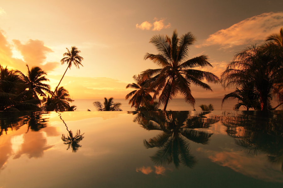 Horizon Spa Villa sunset - ©Taveuni Palms Resort