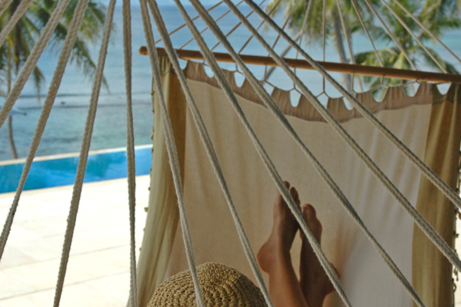 Relaxing in the Hammock - ©Taveuni Palms Resort