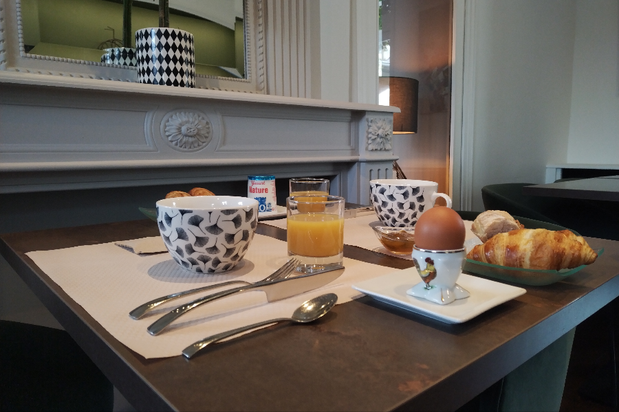 Hôtel de France - Petit déjeuner - ©Hôtel de France