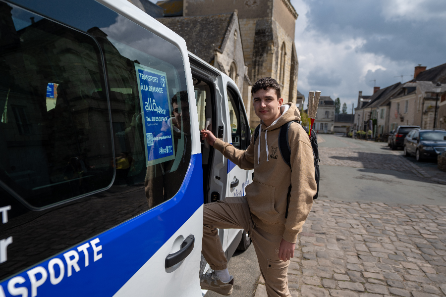 Transport à la demande Aléop - ©Région des Pays de la Loire