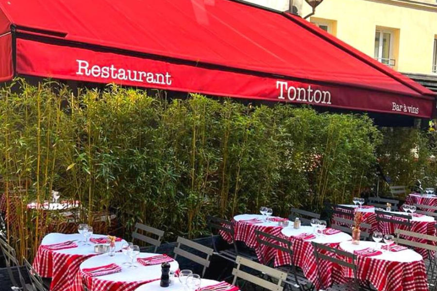 Tonton restaurant terasse pour le dejeuner et le diner calme à sévres - ©Tonton restaurant