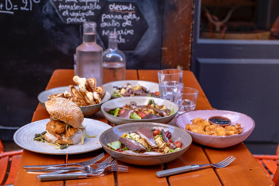 Plats du restaurant Bontemps