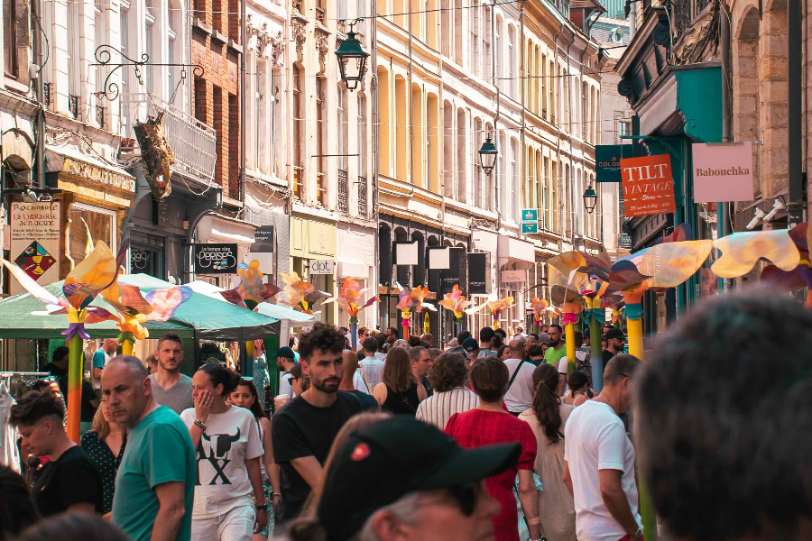 Braderie Rue de la Clef - ©J'achète à Lille