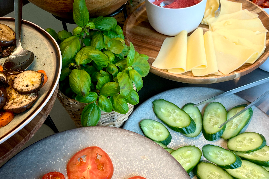 Breakfast Buffet Salads