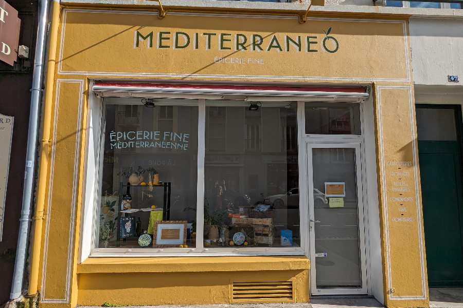 MEDITERRANEO épicerie fine 47 rue de Lyon, Brest - ©Casa DEL BAR