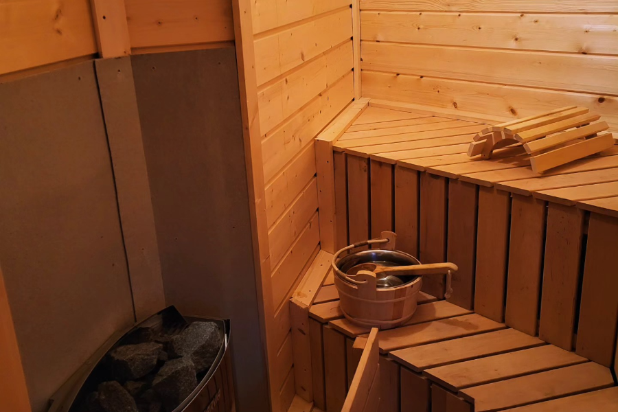 sauna - ©LE DOMAINE INSOLITE DE BROCÉLIANDE