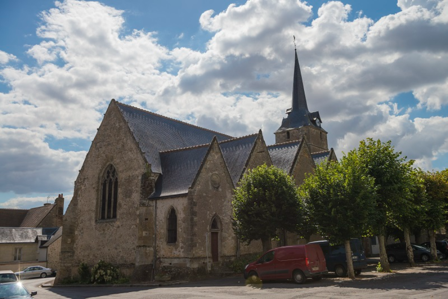 Eglise de Chemillé-sur-Dême - ©Mathieu Gresteau