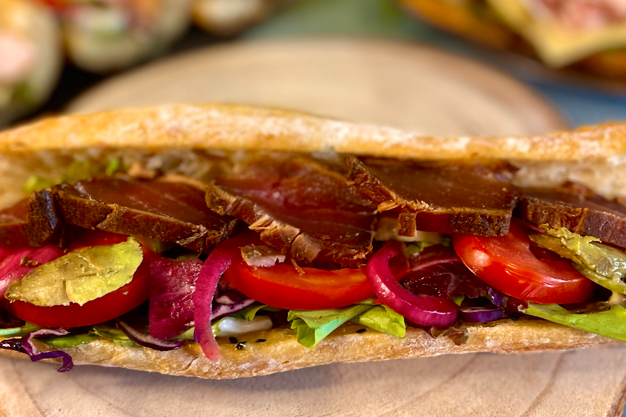 Sandwich Thon MI-Cuit - ©Mandar Kitchen