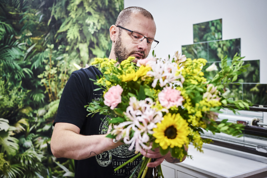 Fleuriste à Lyon - Boutique Dahlia Shop Vaise - ©Emmanuel Spassoff