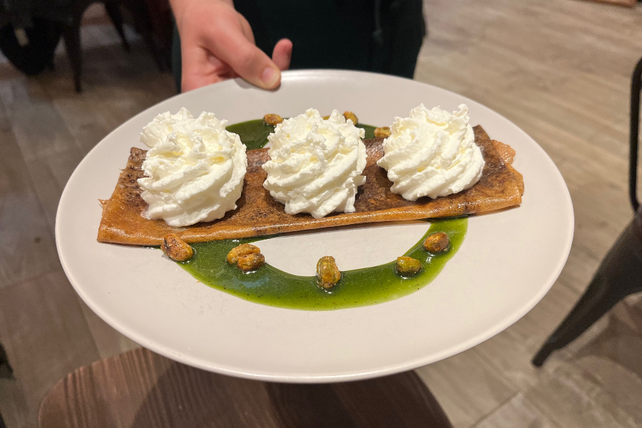 Crêperie Au vieux Quimper ouvert matin et soir au centre-ville.