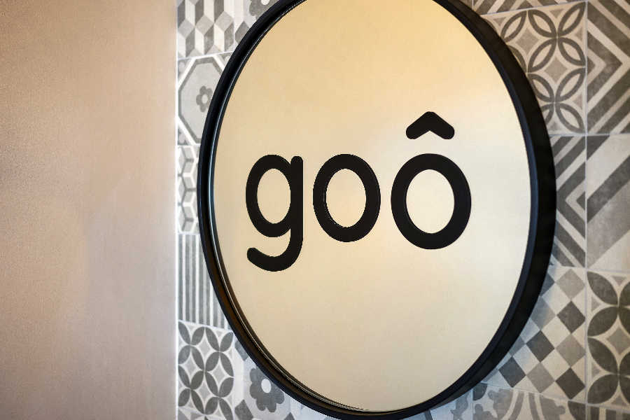 Logo de goo  affiché dans le restaurant - ©Spassoff