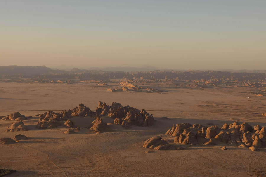 La vue du ballon sur AlUla - ©Hero Balloon Flights Saudi