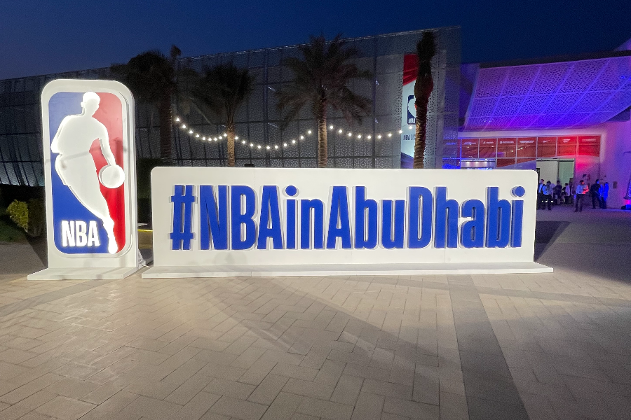 4 et 6 Octobre 2024, la NBA présente aux Jeux d'Abu Dhabi - ©ADENYGMA TOURISM
