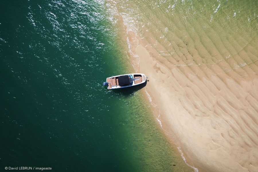 location bateau banc d'arguin