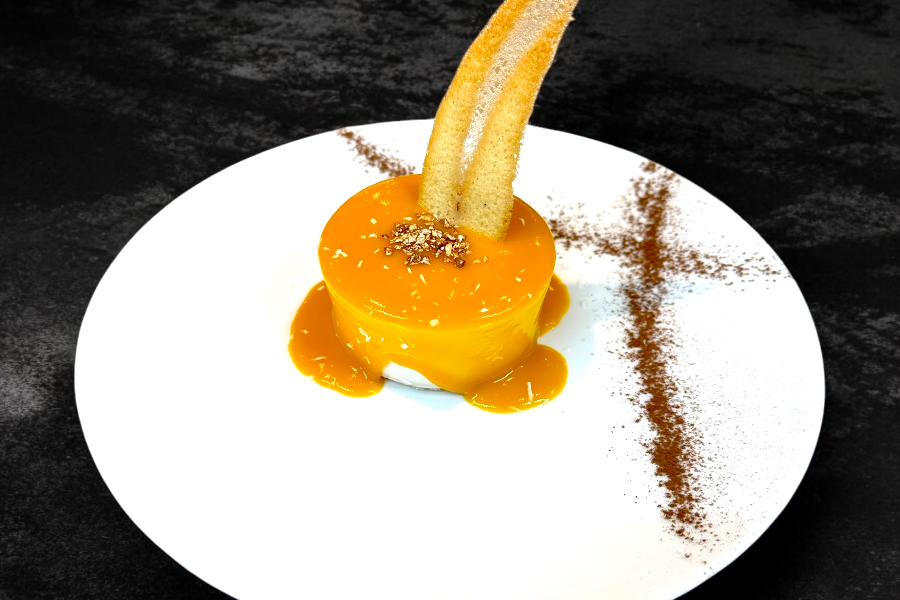 Entremet Coco Mangue Passion - ©resto Chez JO