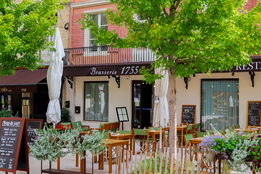 Terrasse de la Brasserie 1755 - ©Brasserie1755