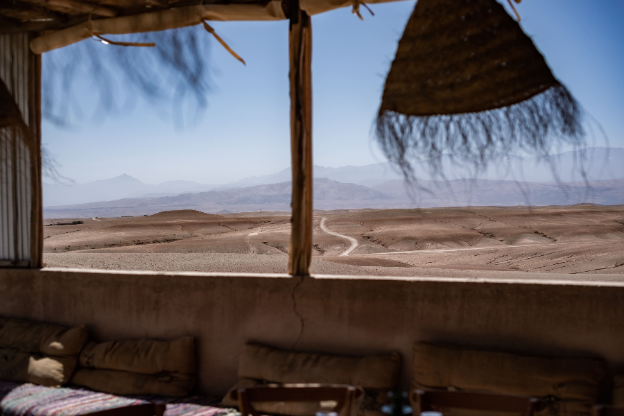 View over the Atlas Mountains - ©Les Terrasses D'agafay