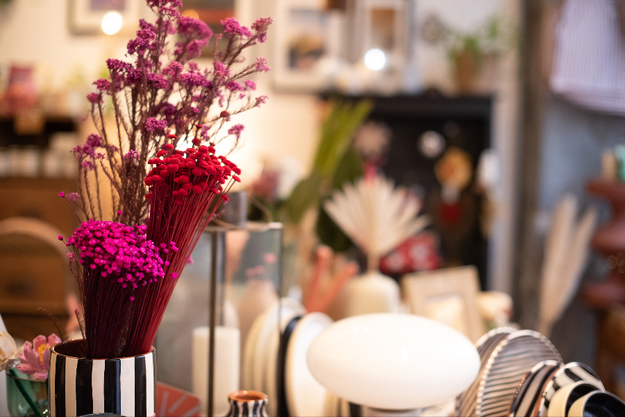 Fleurs déshydratées chez Ma Mignonne - Grenoble