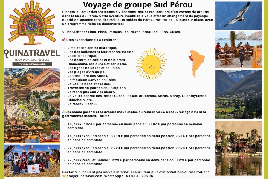 Voyage en groupe Pérou et Bolivie - ©#joseleaupictures